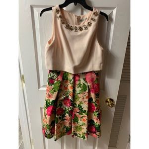 Knee length floral dress!